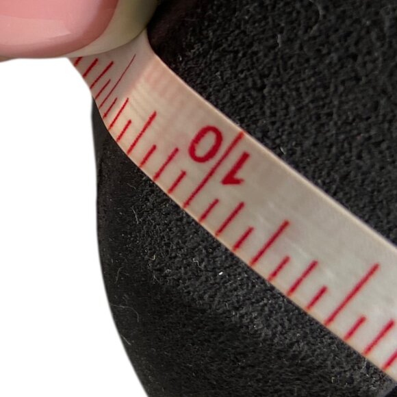 New Alohas Can Can Black Leather Combat Boots - Picture 14 of 15